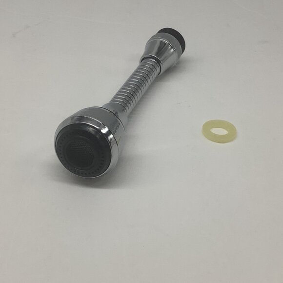 Kitchen Faucet Tool Sink Mixer Chromed Swivel 360 Degree Aerator Nozzle Spray - Picture 5 of 5